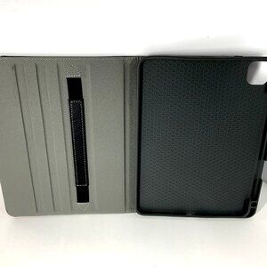 Black & Red Leather iPad Case Portfolio Organizer Folder – Business Padfolio